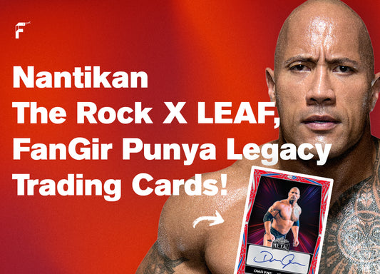 The Rock X LEAF Trading Cards FanGir