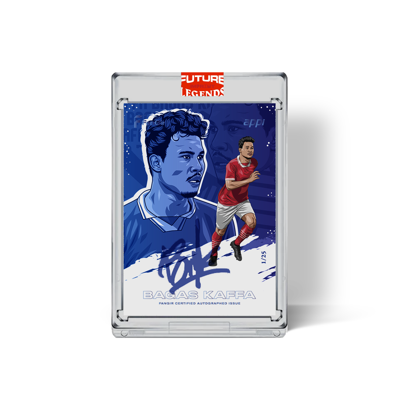 Imprint Future - Bagas Kaffa - #/25 Limited Autograph Card