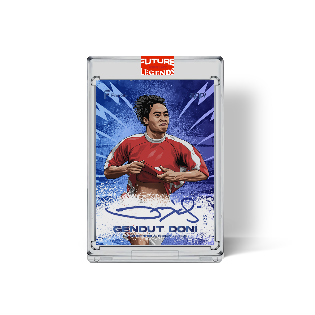Imprint Legend - Gendut Doni - #/25 Limited Autograph Card