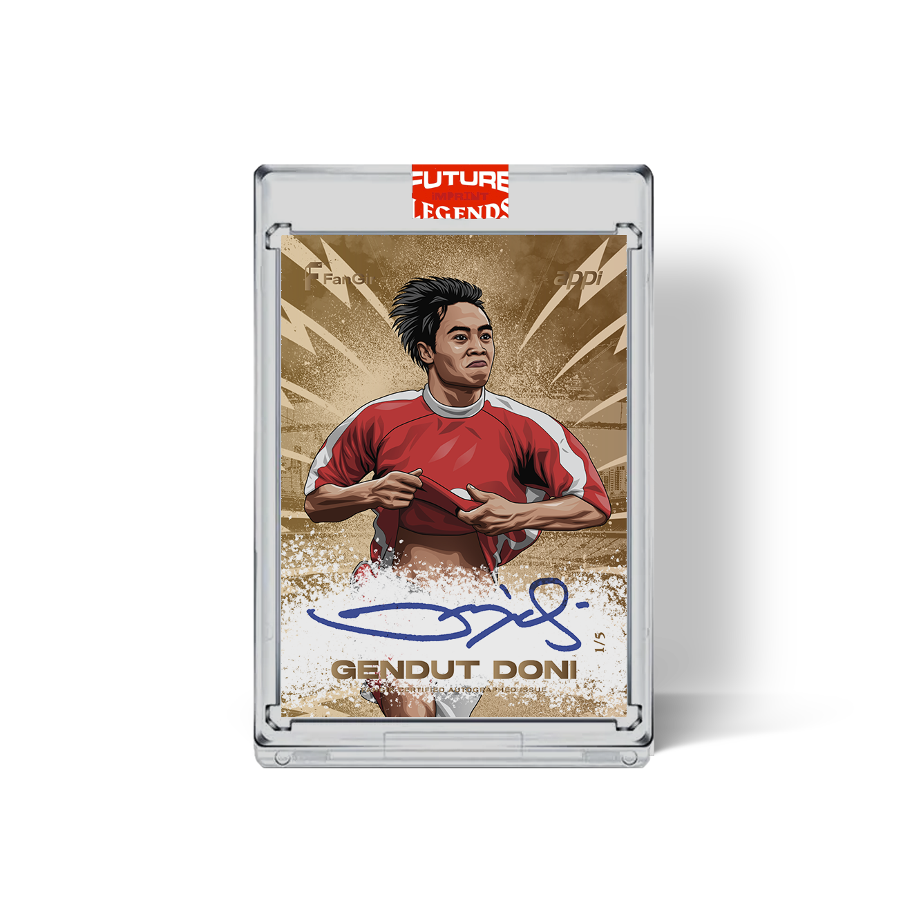 Imprint Legend - Gendut Doni - #/5 Limited Autograph Card