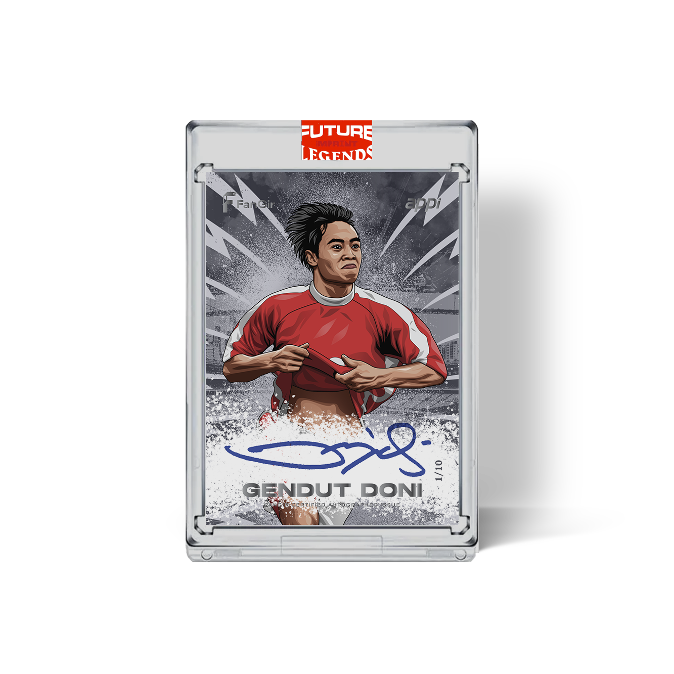Imprint Legend - Gendut Doni - #/10 Limited Autograph Card