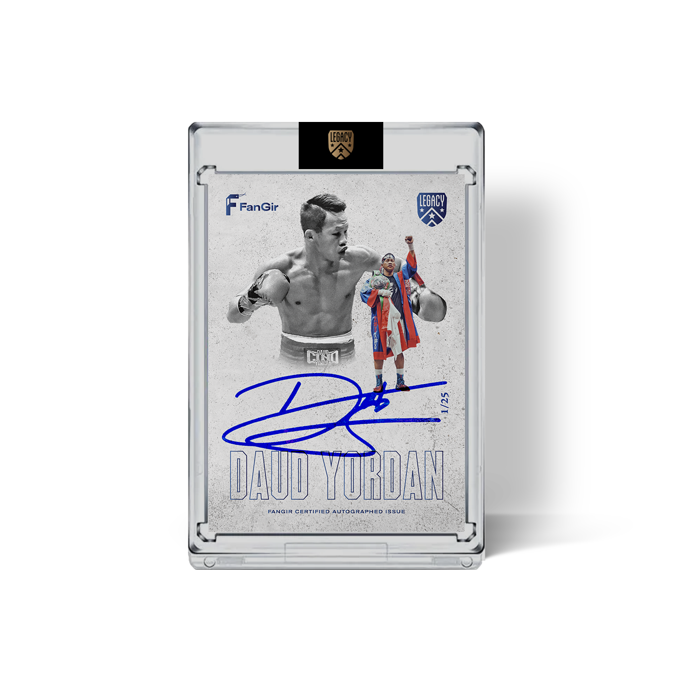 Daud Yordan Legacy - #/25 Limited Autograph Card