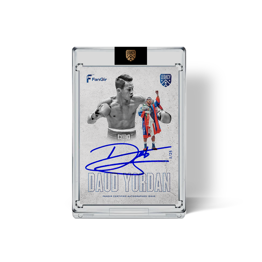 Daud Yordan Legacy - #/25 Limited Autograph Card