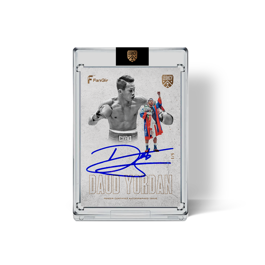 Daud Yordan Legacy - #/5 Limited Autograph Card