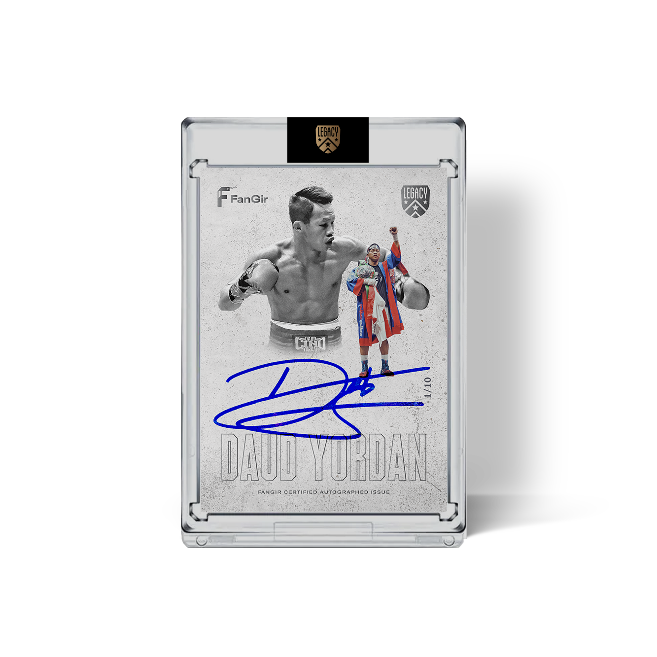 Daud Yordan Legacy - #/10 Limited Autograph Card
