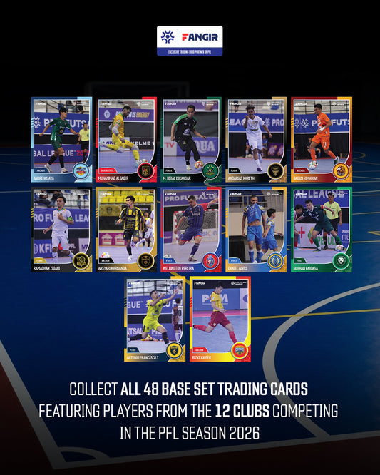 2025/26 FANGIR x PFL Trading Card Pack (3 cards)