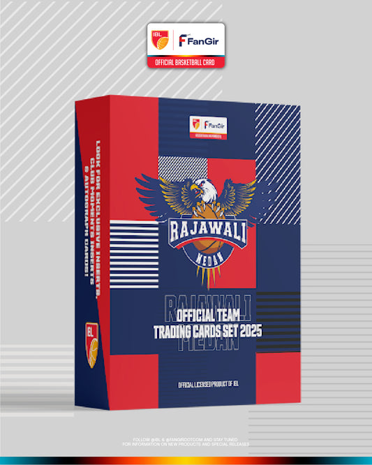 IBL: Official Rajawali Medan 2025 Team Trading Card Box Set