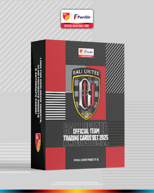 IBL: Official Bali United Basketball 2025 Team Trading Card Box Set
