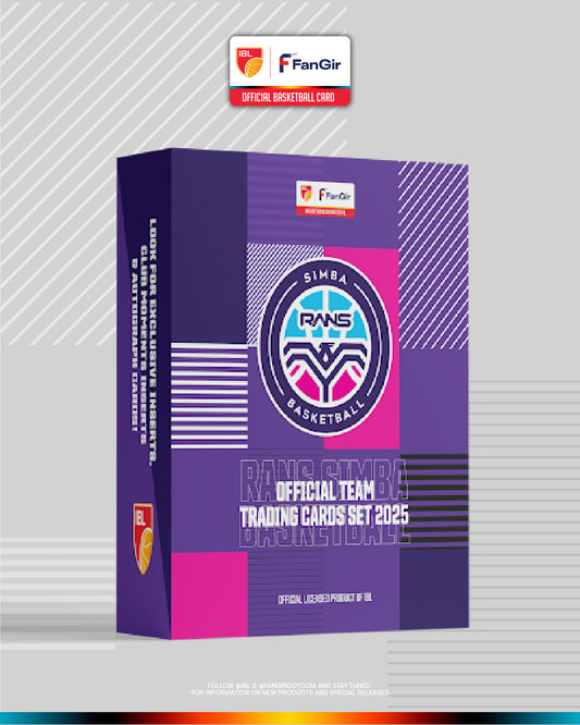 IBL: Official RANS Simba Bogor 2025 Team Trading Card Box Set