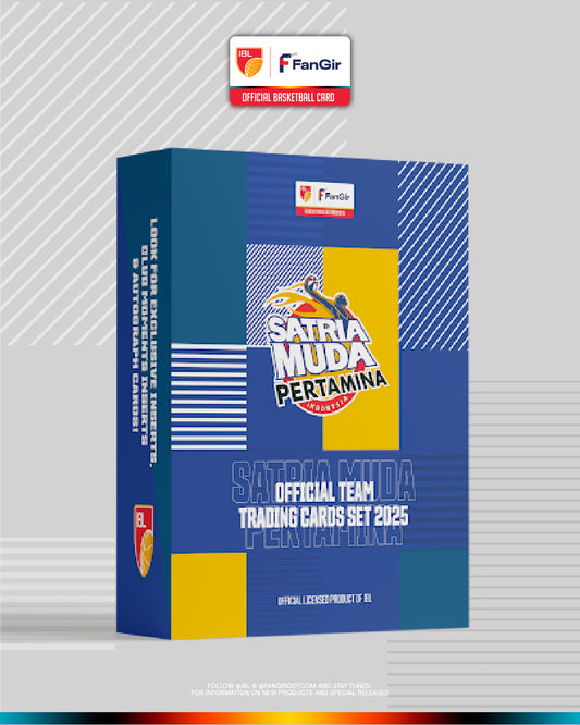 IBL: Official Satria Muda Pertamina 2025 Team Trading Card Box Set