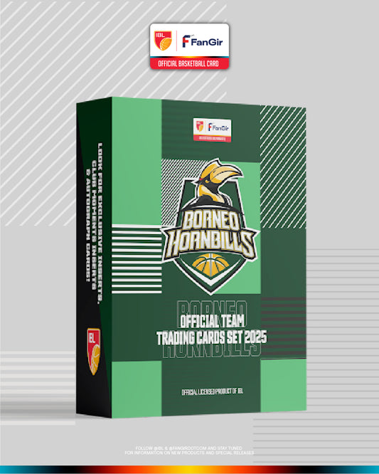 IBL: Official Borneo Hornbills 2025 Team Trading Card Box Set