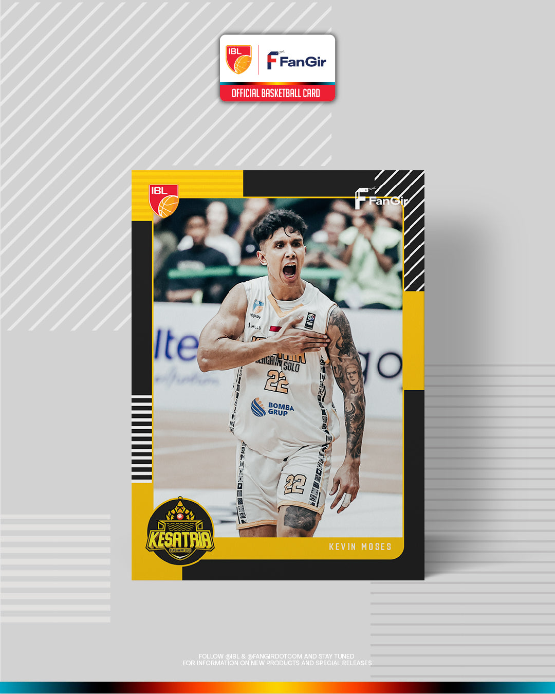 IBL: Official Kesatria Bengawan Solo 2025 Team Trading Card Box Set