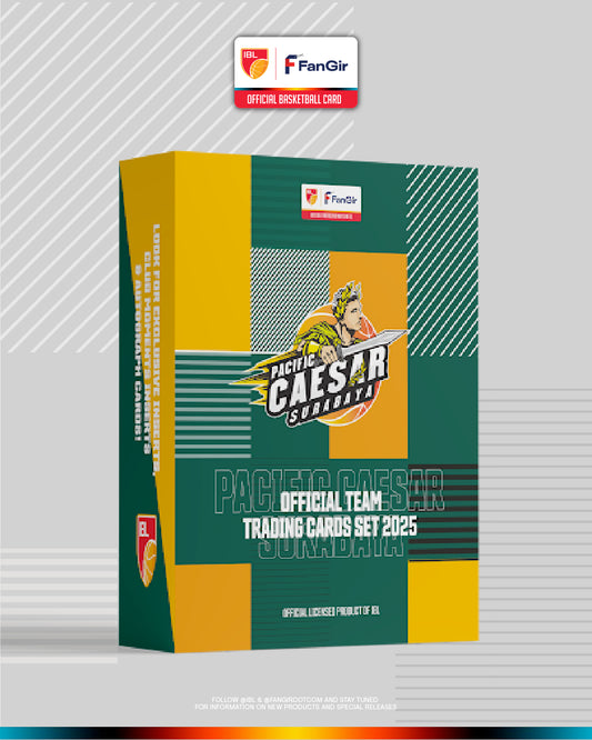 IBL: Official Pacific Caesar Surabaya 2025 Team Trading Card Box Set