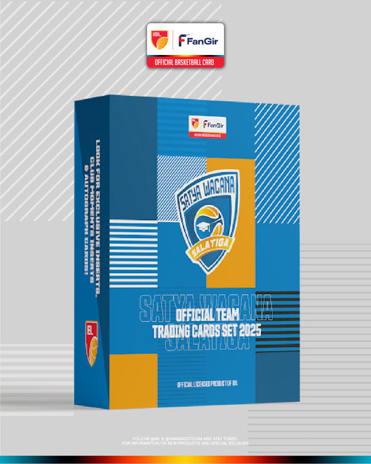 IBL: Official Satya Wacana Salatiga 2025 Team Trading Card Box Set