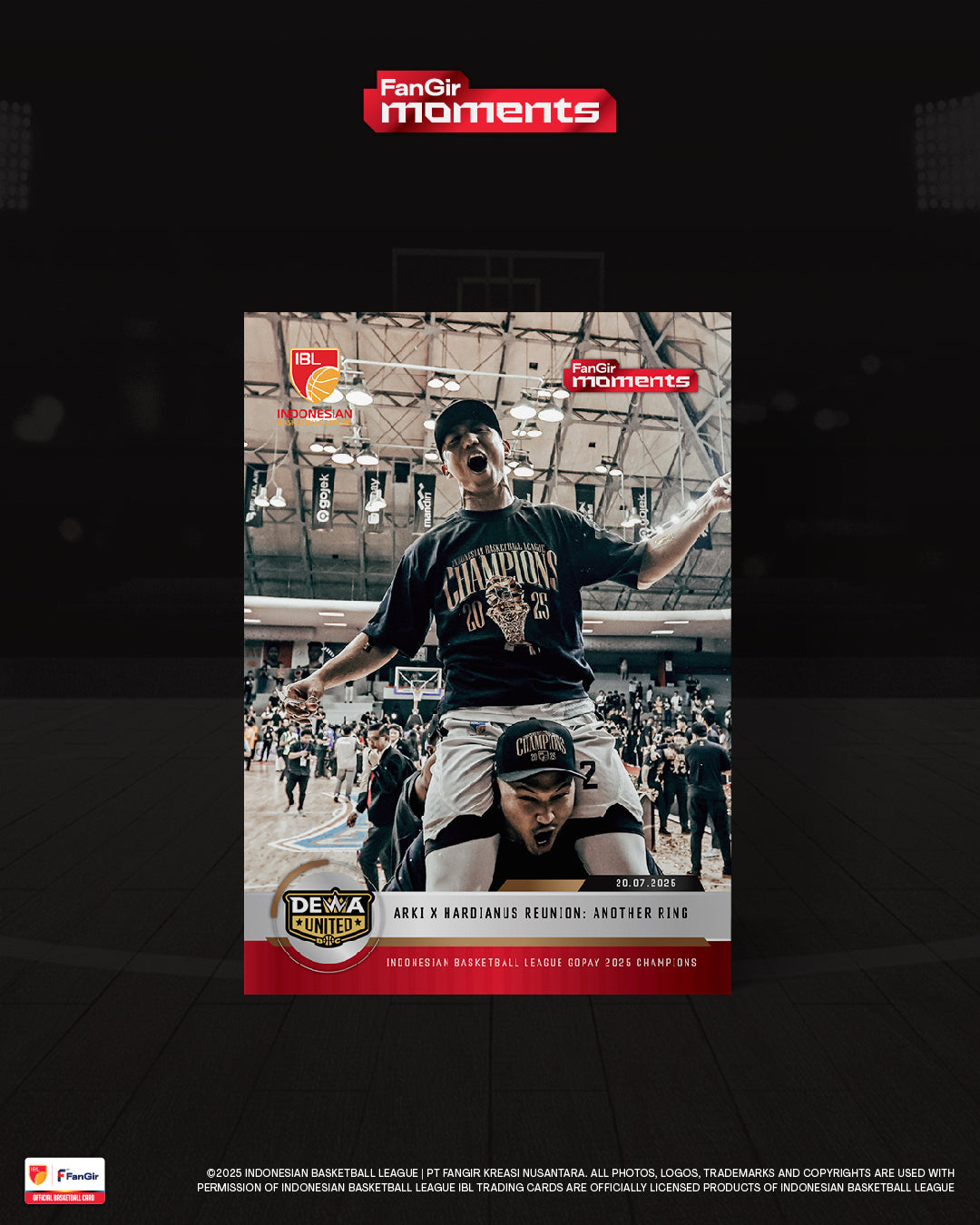 IBL x FanGir Moments: IBL 2025 Champions – Dewa United