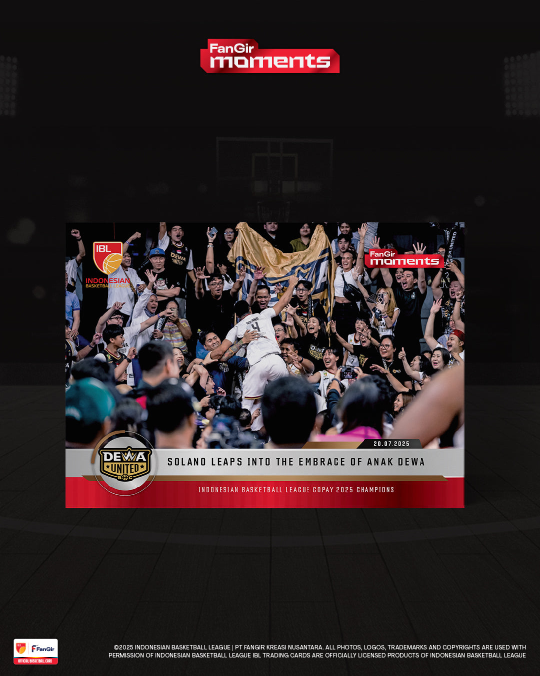 IBL x FanGir Moments: IBL 2025 Champions – Dewa United