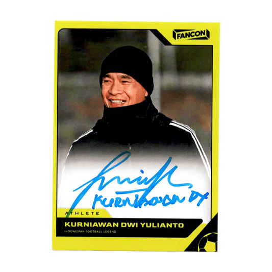 FANCON 2025 Kurniawan Dwi Yulianto Autograph Trading Card