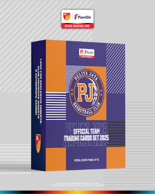 IBL: Official Pelita Jaya Basketball 2025 Team Trading Card Box Set
