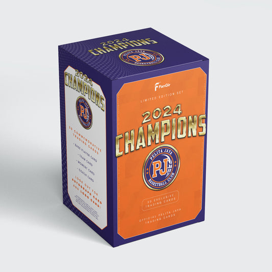 Pelita Jaya 2024 Champions Trading Cards Box Set