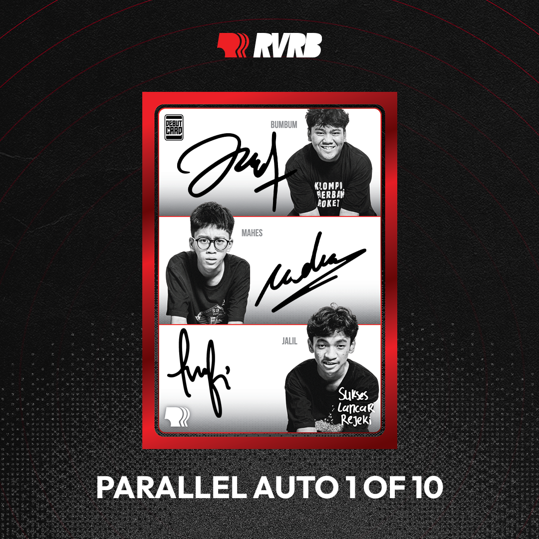 RVRB Trading Card - Sumber Lancar Rejeki Parallel Auto Red 1 of 10