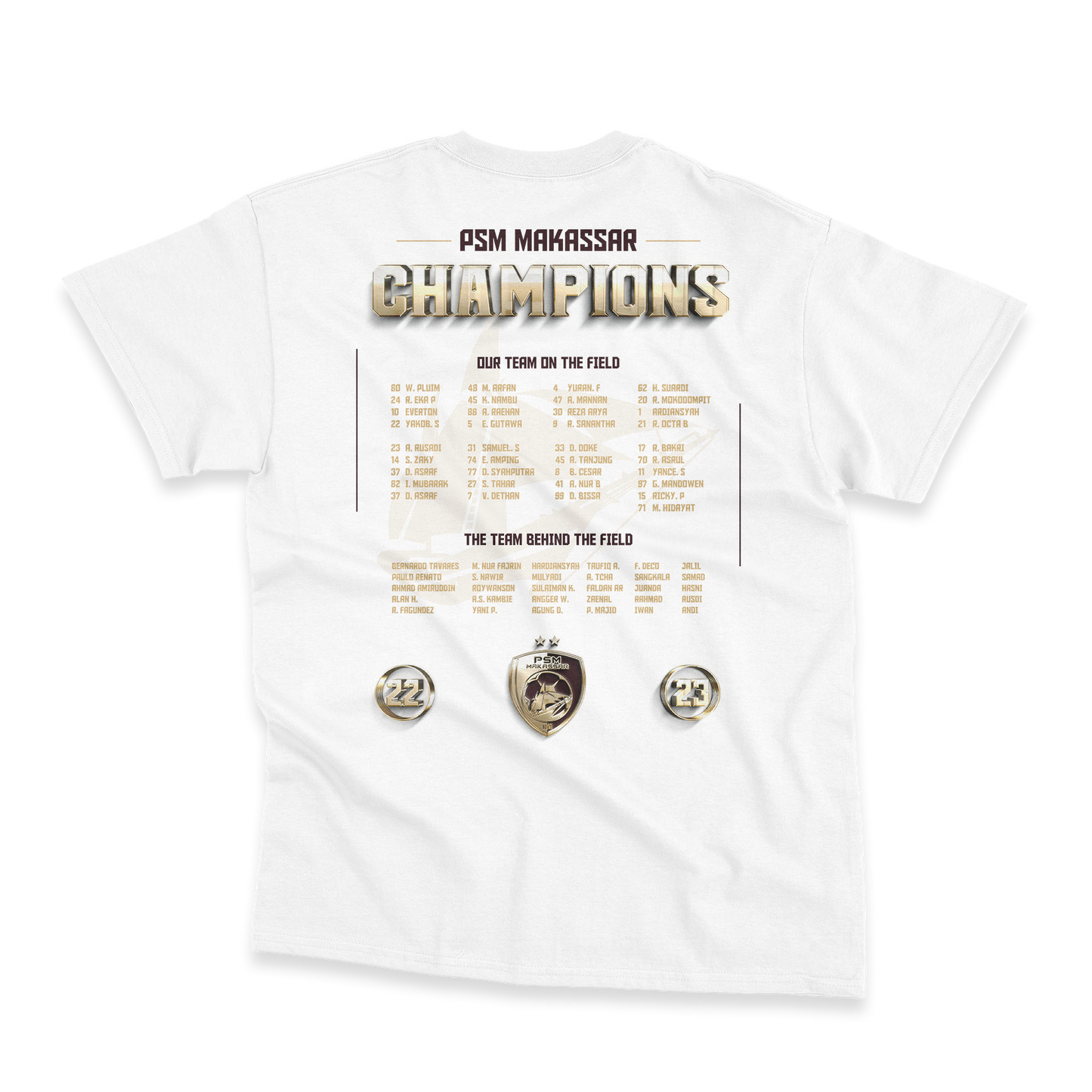 PSM Champions T-shirt 2022 2023 BRI liga 1