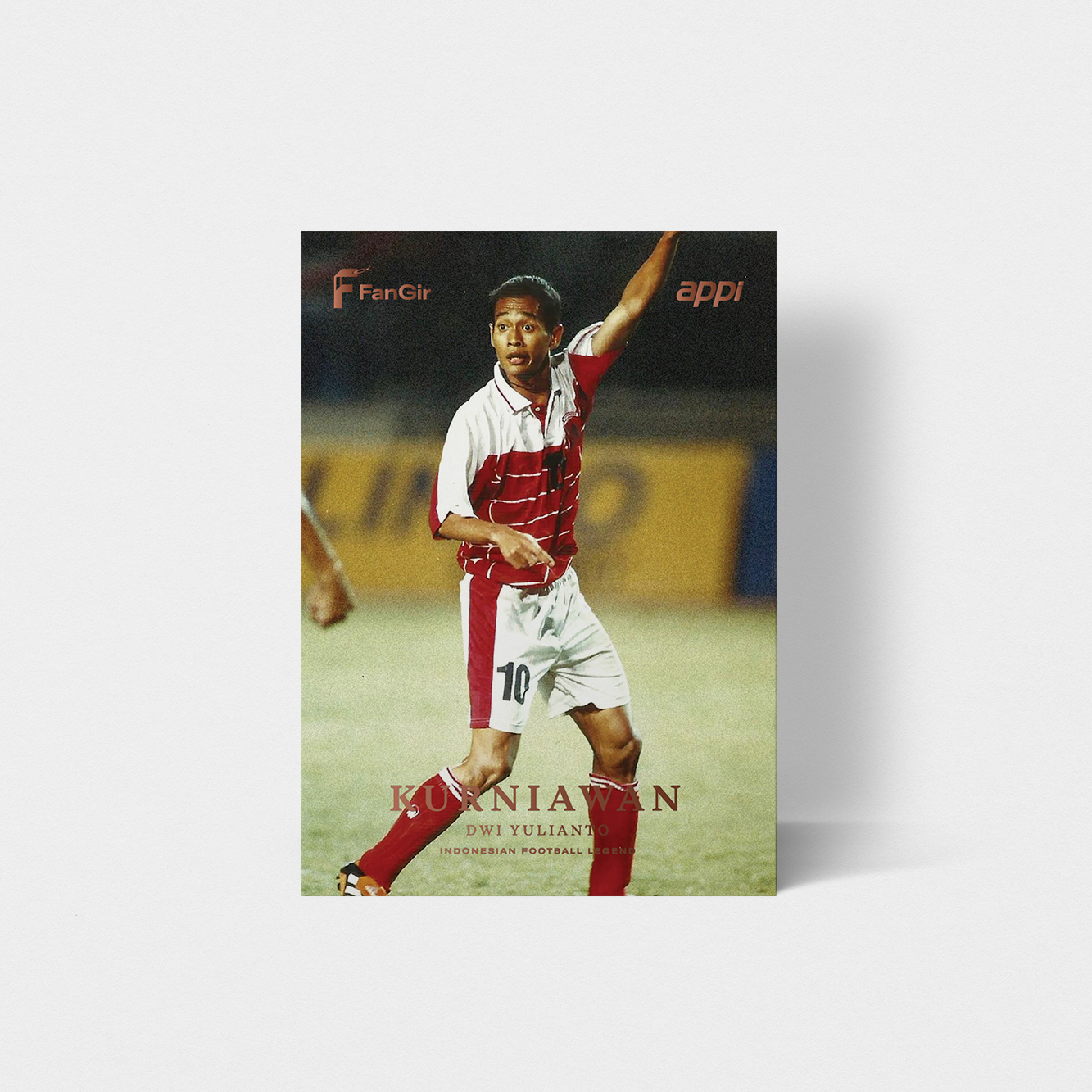 Trading Card Kartu Legenda Timnas Kurniawan