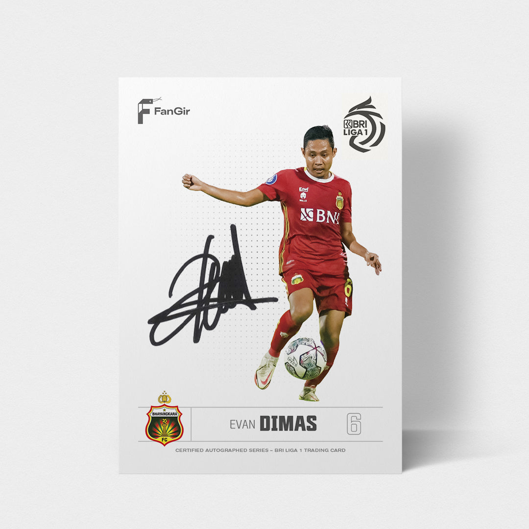 BRI Liga 1 - Autograph Card (Pilih Pemain)
