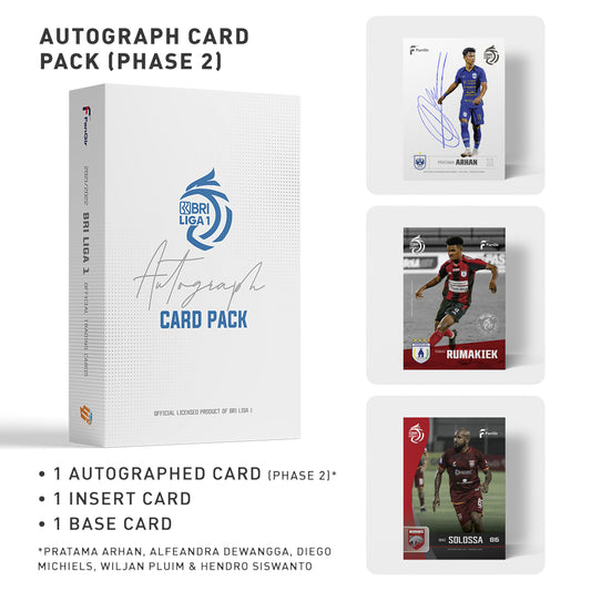 BRI Liga 1 - Autograph Card Pack (Phase 2)