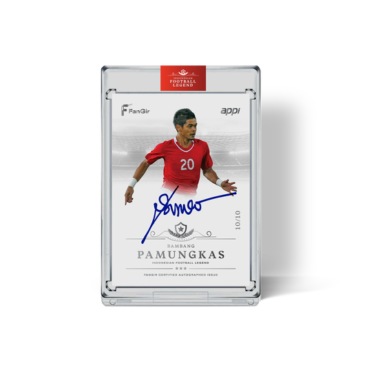 Bambang Pamungkas - #/10 Autograph Card - Silver