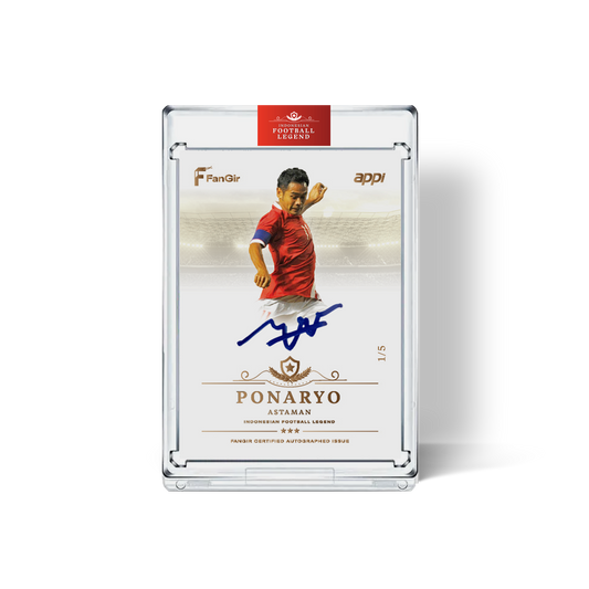 Ponaryo Astaman - #/5 Autograph Card - Gold