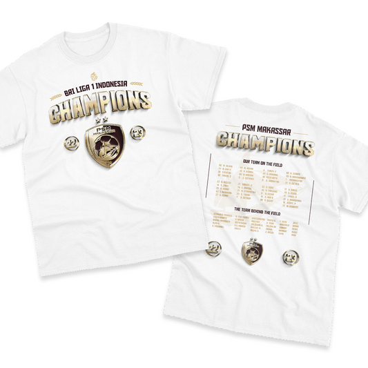 PSM Champions T-shirt 2022 2023 BRI liga 1