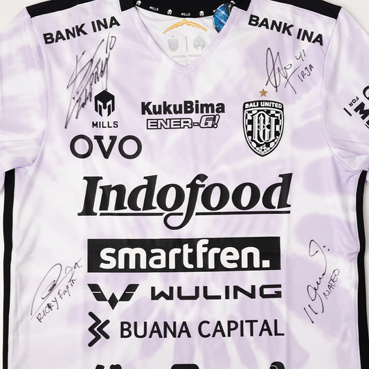 Bali United - Autographed Jersey BRI Liga 1 2021/2022 (AWAY)
