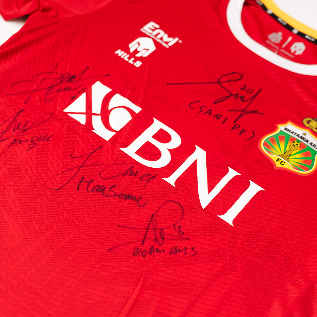 Bhayangkara FC - Autographed Jersey BRI Liga 1 2021/2022 (AWAY)