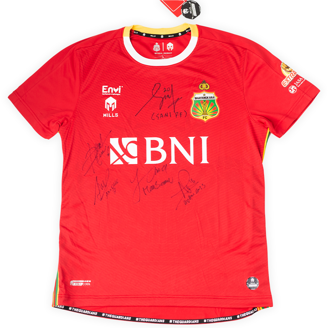 Bhayangkara FC - Autographed Jersey BRI Liga 1 2021/2022 (AWAY)