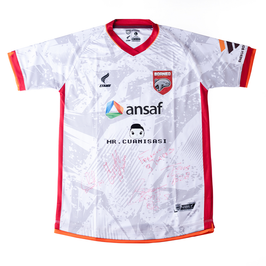 Borneo FC – Autographed Jersey BRI Liga 1 2021/2022 (AWAY)