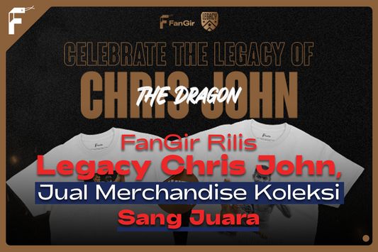 FanGir jual merchandise legacy chris john