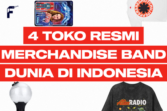 Toko Resmi Merchandise Band Dunia di Indonesia FanGir