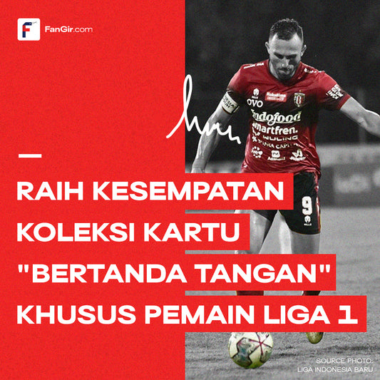 Koleksi Trading Card Autograph Liga 1