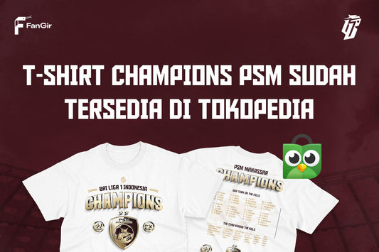 Tshirt Champion PSM tersedia di Tokopedia FanGir