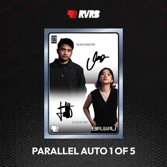 RVRB Trading Card - BiruBaru Parallel Auto Cyan 1 of 5