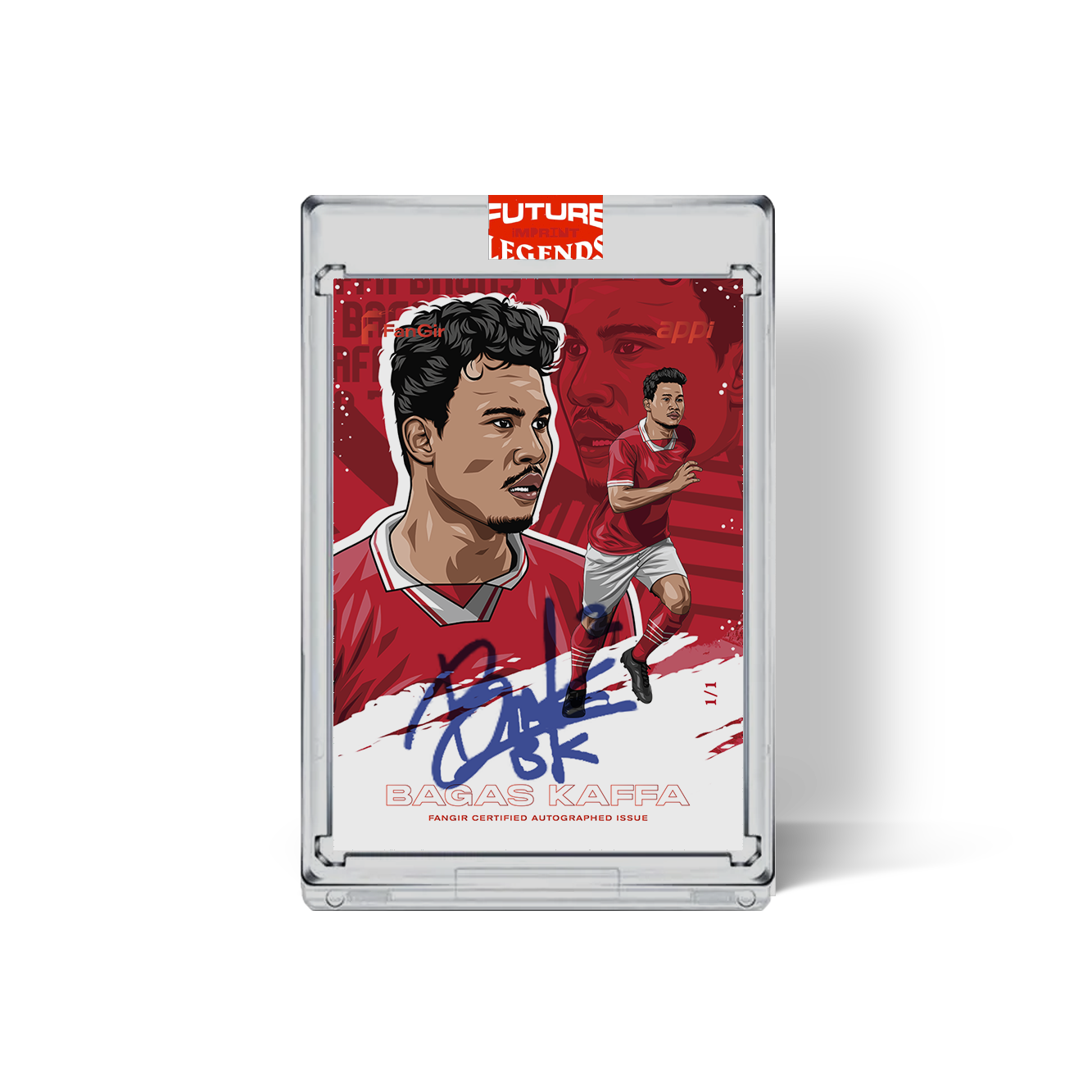 [Auction] Imprint Future - Bagas Kaffa - 1/1 Limited Autograph Card