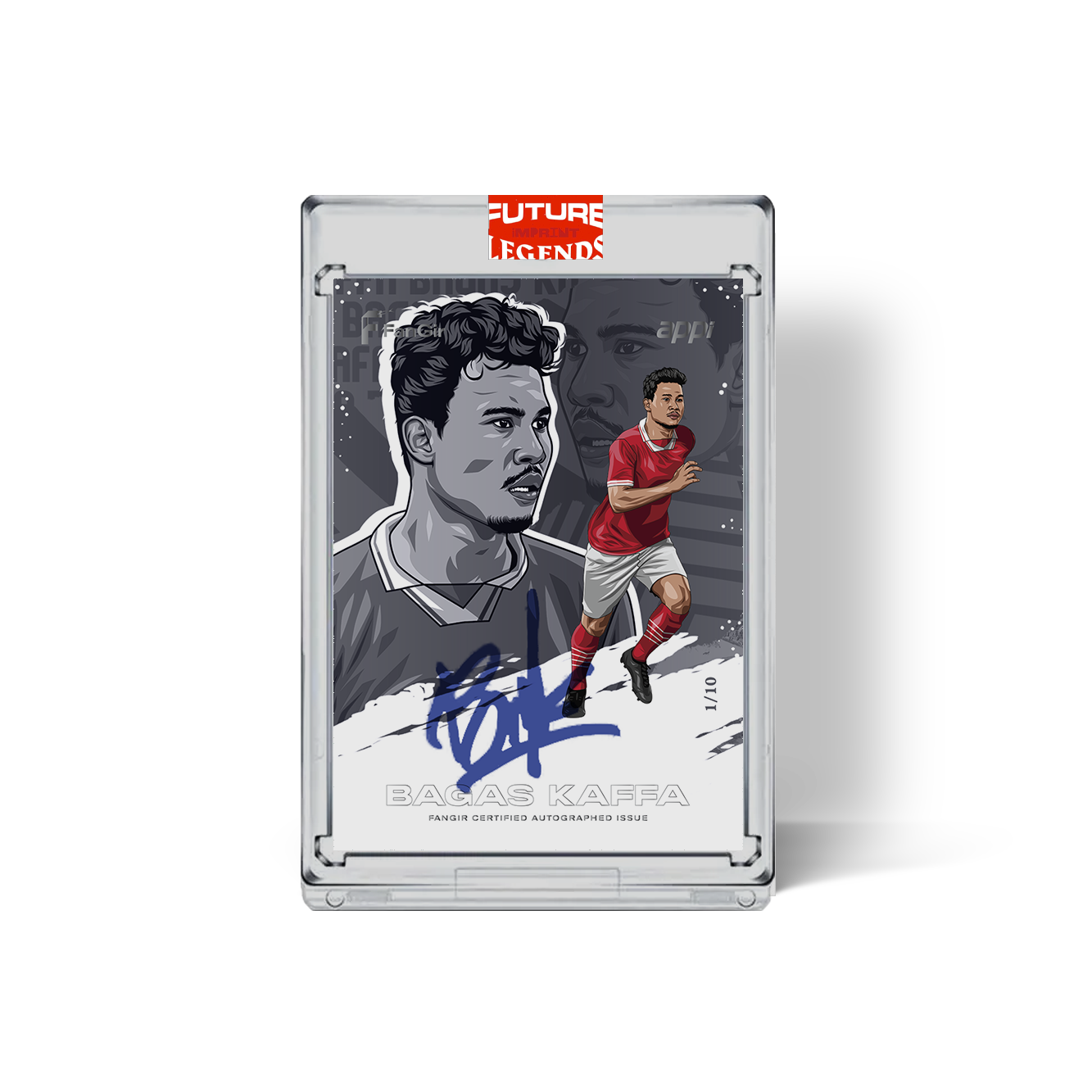 Imprint Future - Bagas Kaffa - #/10 Limited Autograph Card