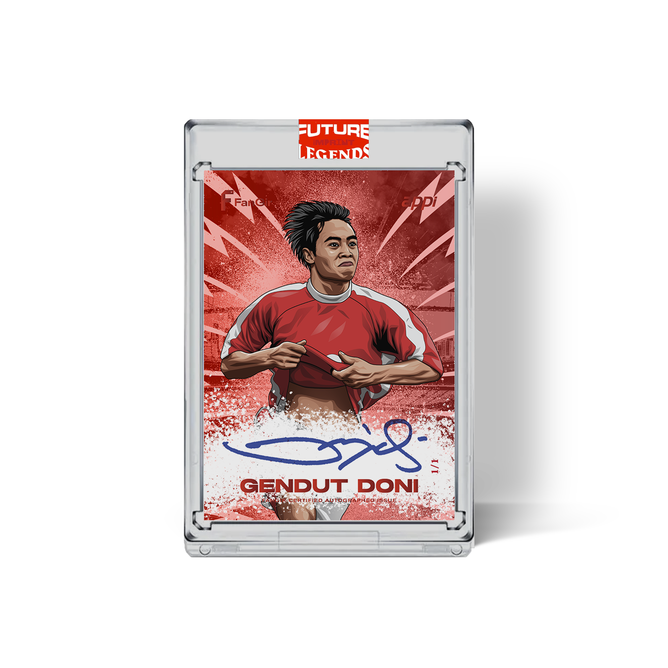 [Auction] Imprint Legend - Gendut Doni - 1/1 Limited Autograph Card