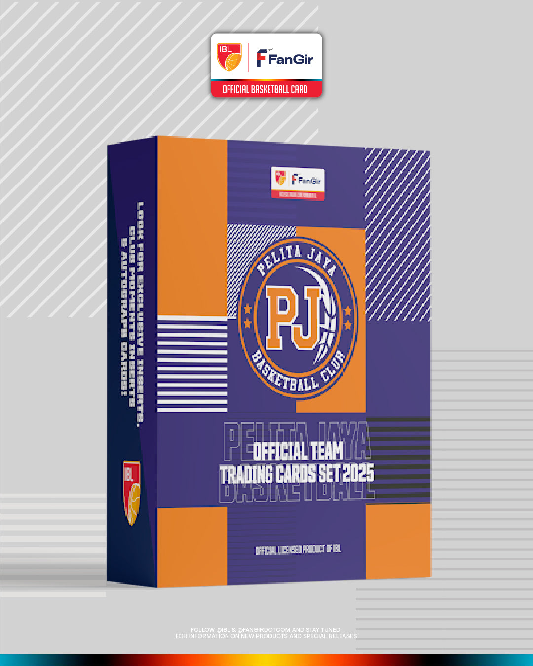 IBL: Official Pelita Jaya Basketball 2025 Team Trading Card Box Set