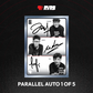 RVRB Trading Card - Sumber Lancar Rejeki Parallel Auto Cyan 1 of 5