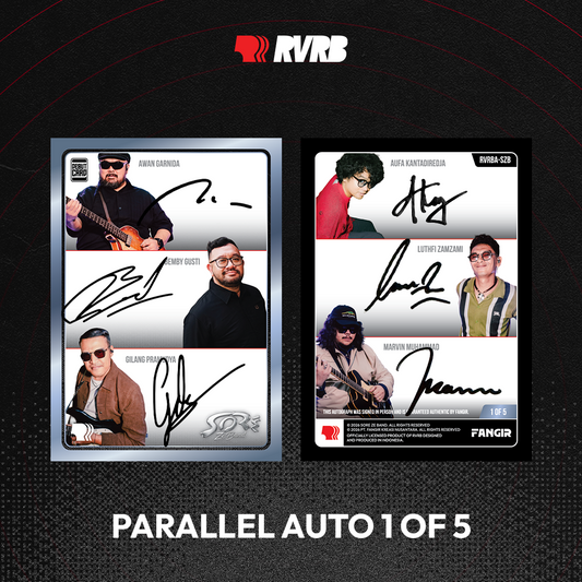 RVRB Trading Card - Sore Parallel Auto Cyan 1 of 5