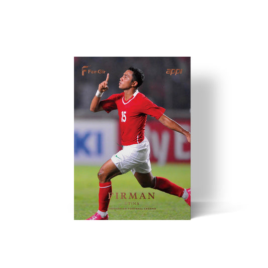 Trading Card Kartu Legenda Timnas Firman Utina