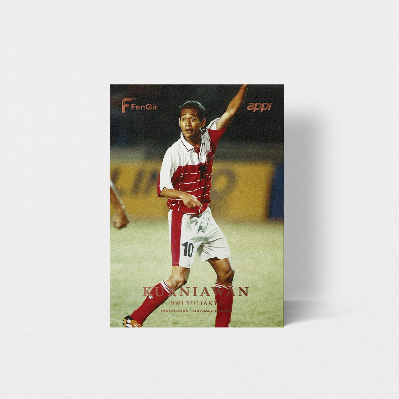 Trading Card Kartu Legenda Timnas Kurniawan 