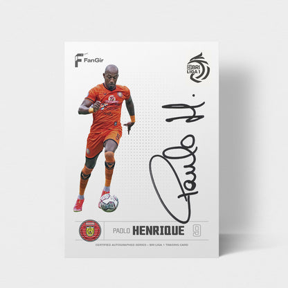 Trading Card Kartu Bola Liga 1 Paulo Henrique