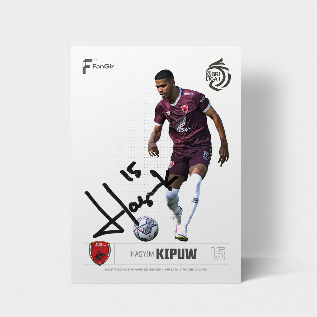 Trading Card Kartu Bola Liga 1 Kipuw